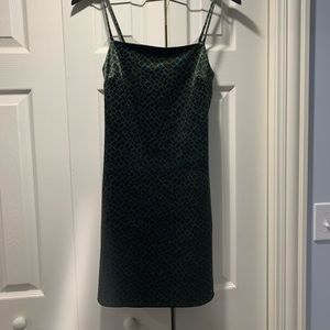 Olive/Black Slip Dress